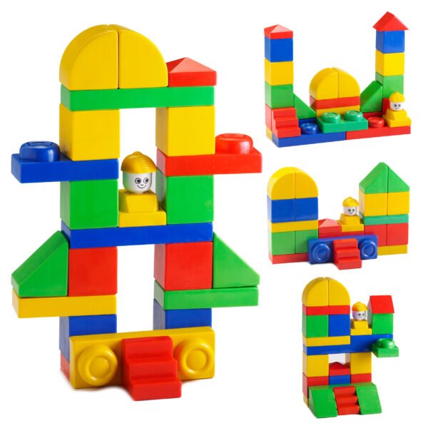 toy town jr house building blocks, for kids 3 years +