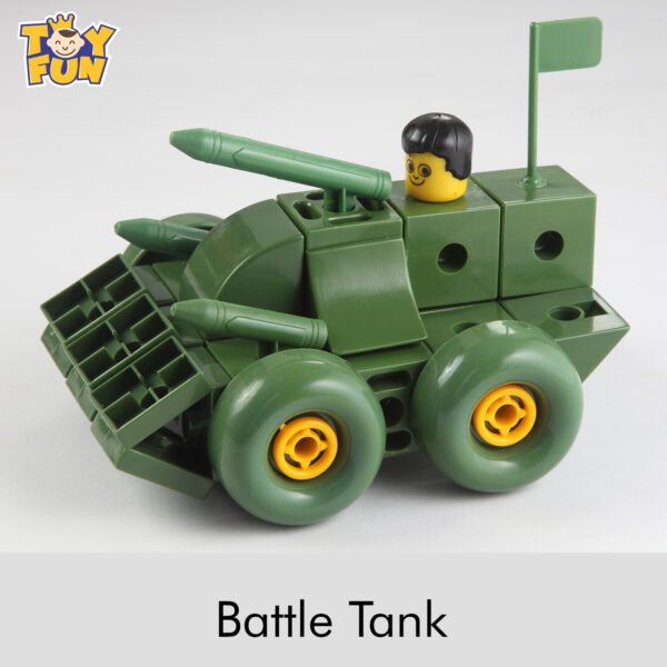 battle tank army blocks for kids 3 years +