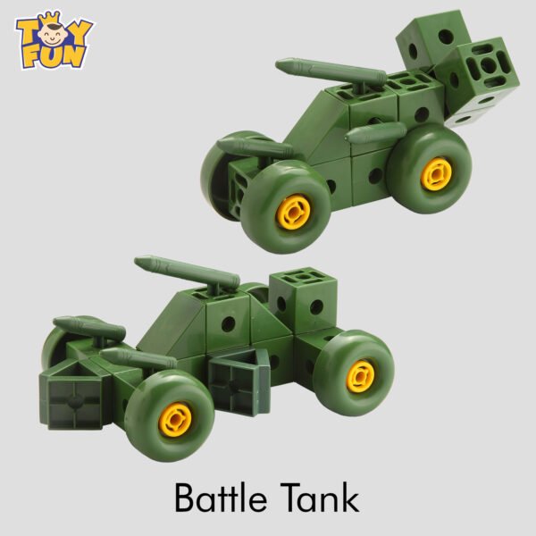 battle tank army blocks for kids 3 years +