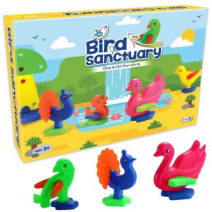 bird sanctuary, bird building blocks model
