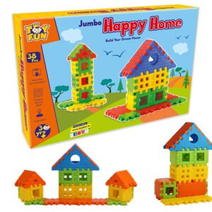 happy home jumbo interlocking house blocks