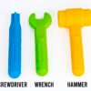 Modello jr Plastic DIY screw nut building set