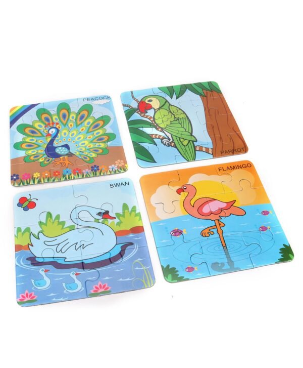 toyfun birds jigsaw puzzle 4 puzzle for kids