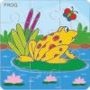 toyfun jigsaw puzzle cartoon frog