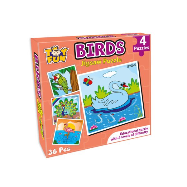toyfun jigsaw puzzle birds for kids