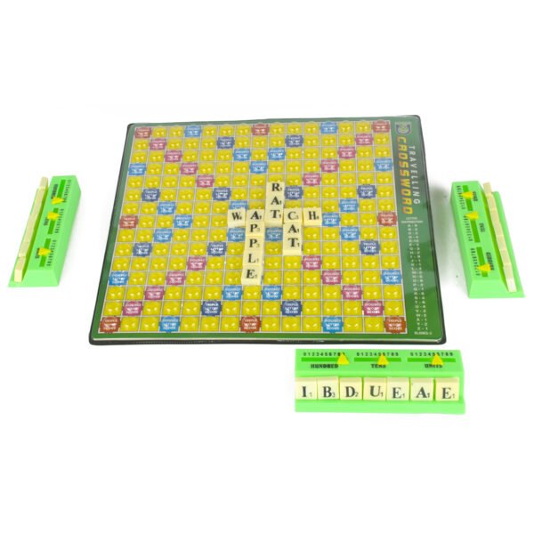 toyfun travelling crossword board game for kids