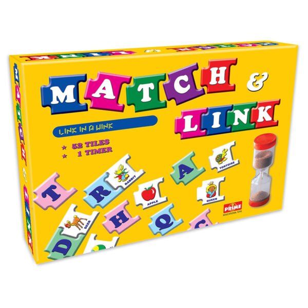 match and link, spelling game for kids, 3 years