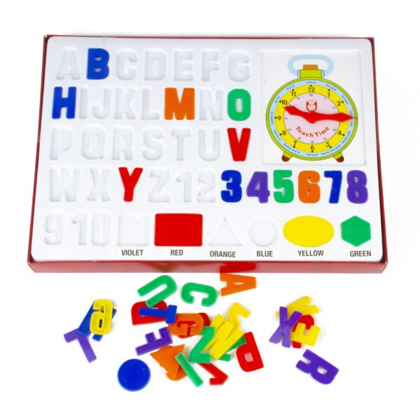 teaching tray, letter game for kids