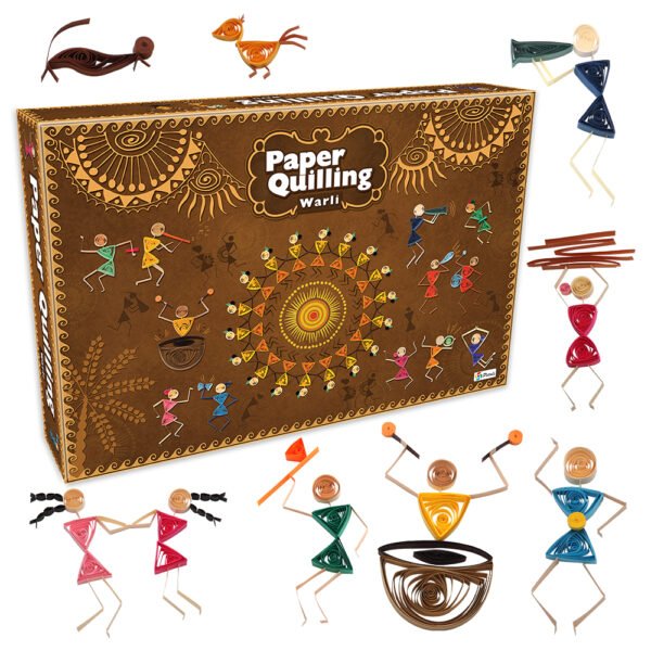 WARLI FIGURES TOYFUN PAPER QUILLING