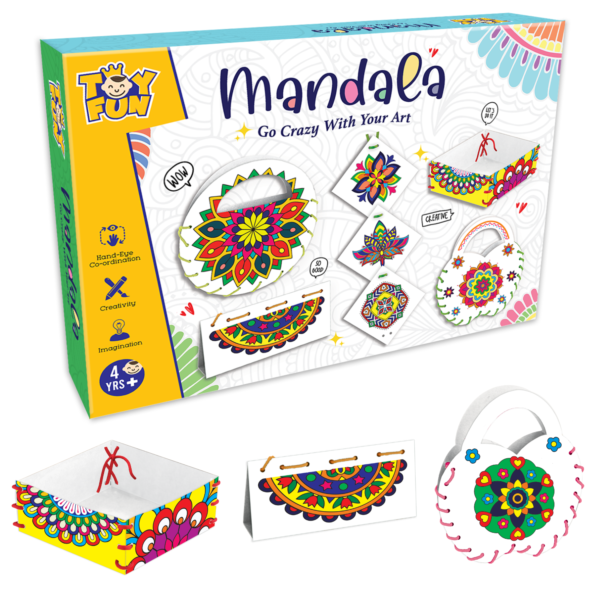 Mandala Colouring kit
