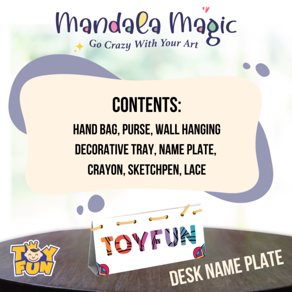 Toyfun mandala Art and Craft