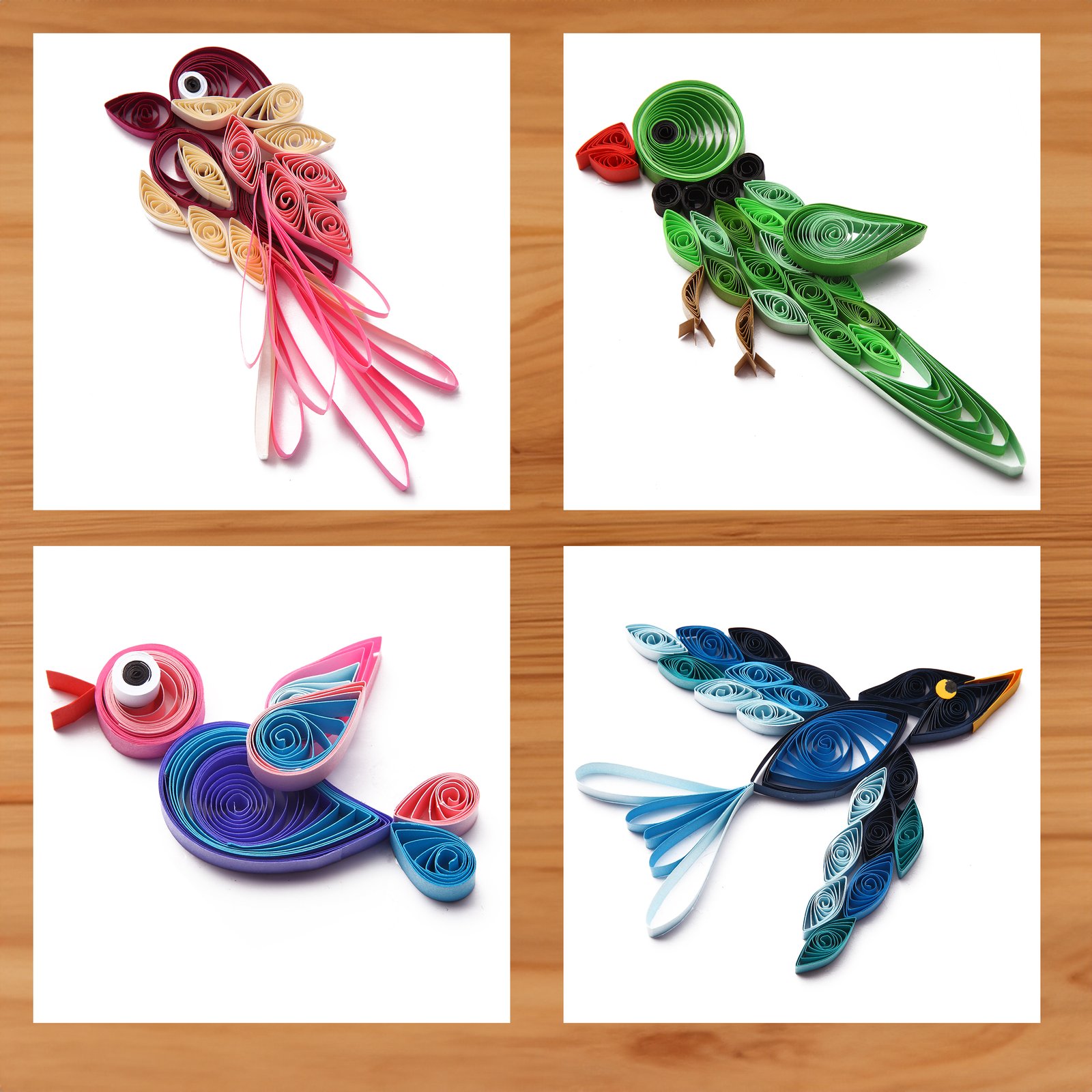 Paper Quilling Bird
