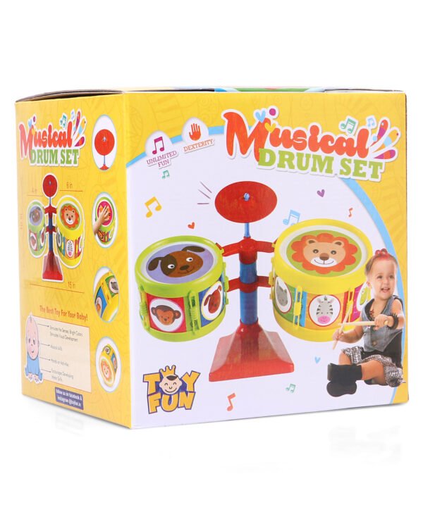 Toyfun musical drum set box