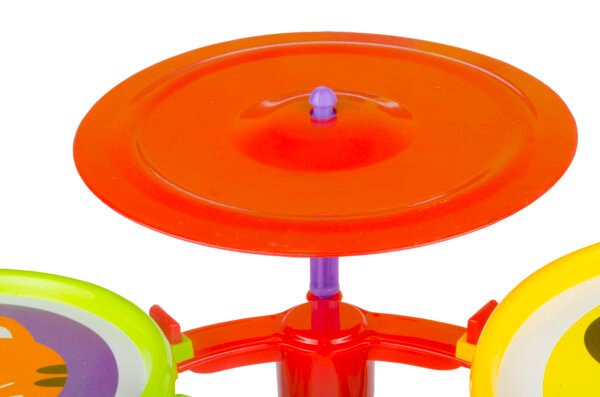 Musical drum set cymbal