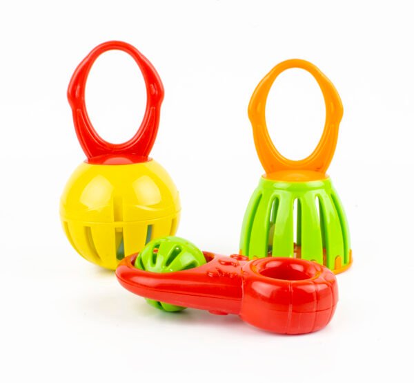 3 in 1 Rattle combo set